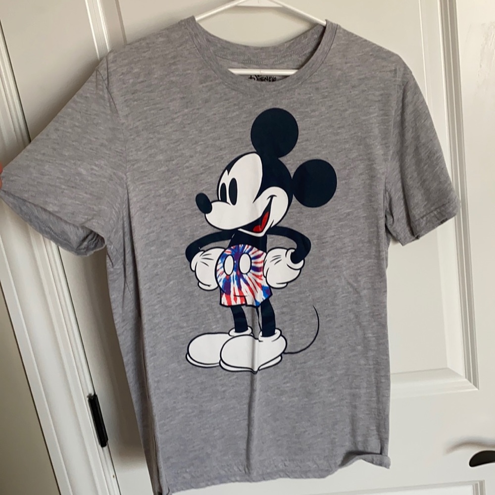 Tie dye disney shirt